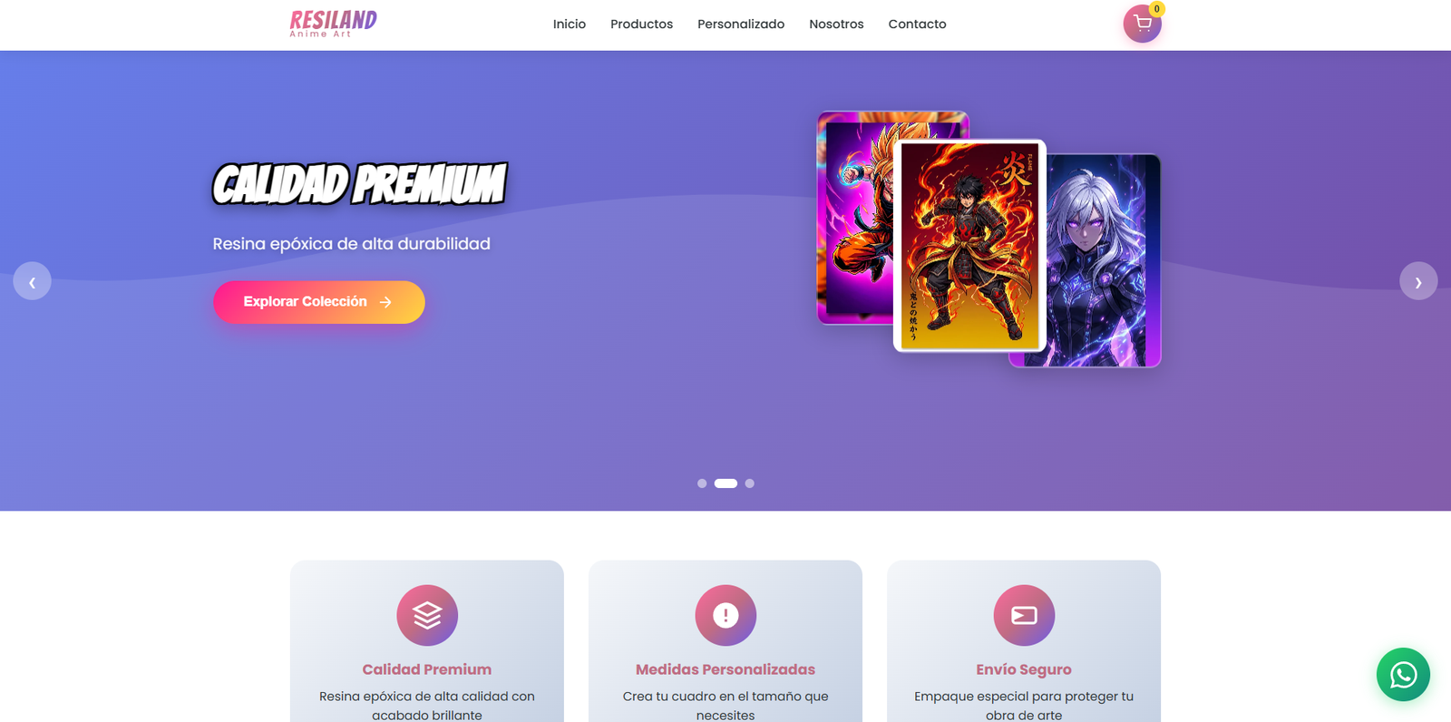Resiland Web